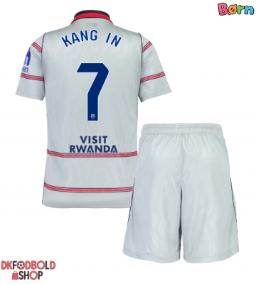 Atletico Madrid Lee Kang-in #7 Tredje trøje Børn 2026-27 Kort ærmer (+ korte bukser)
